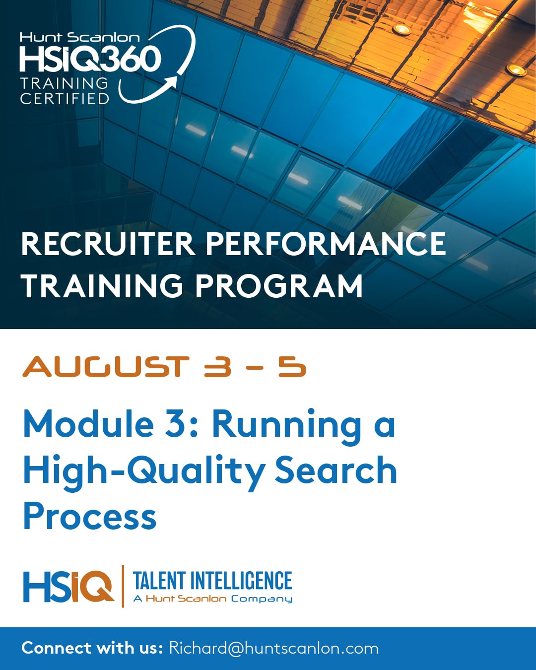 Recruiter Performance Training Program Module 3
