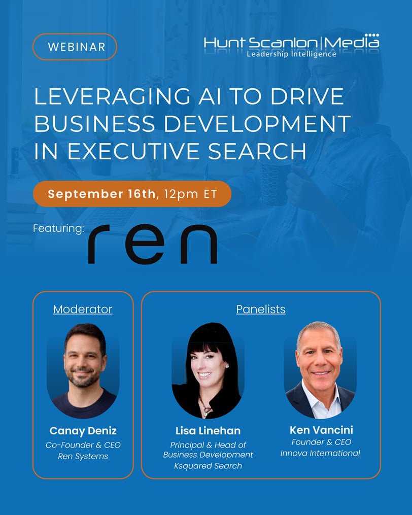 Webinar - Leveraging AI to Drive Biz Dev in Exec Search
